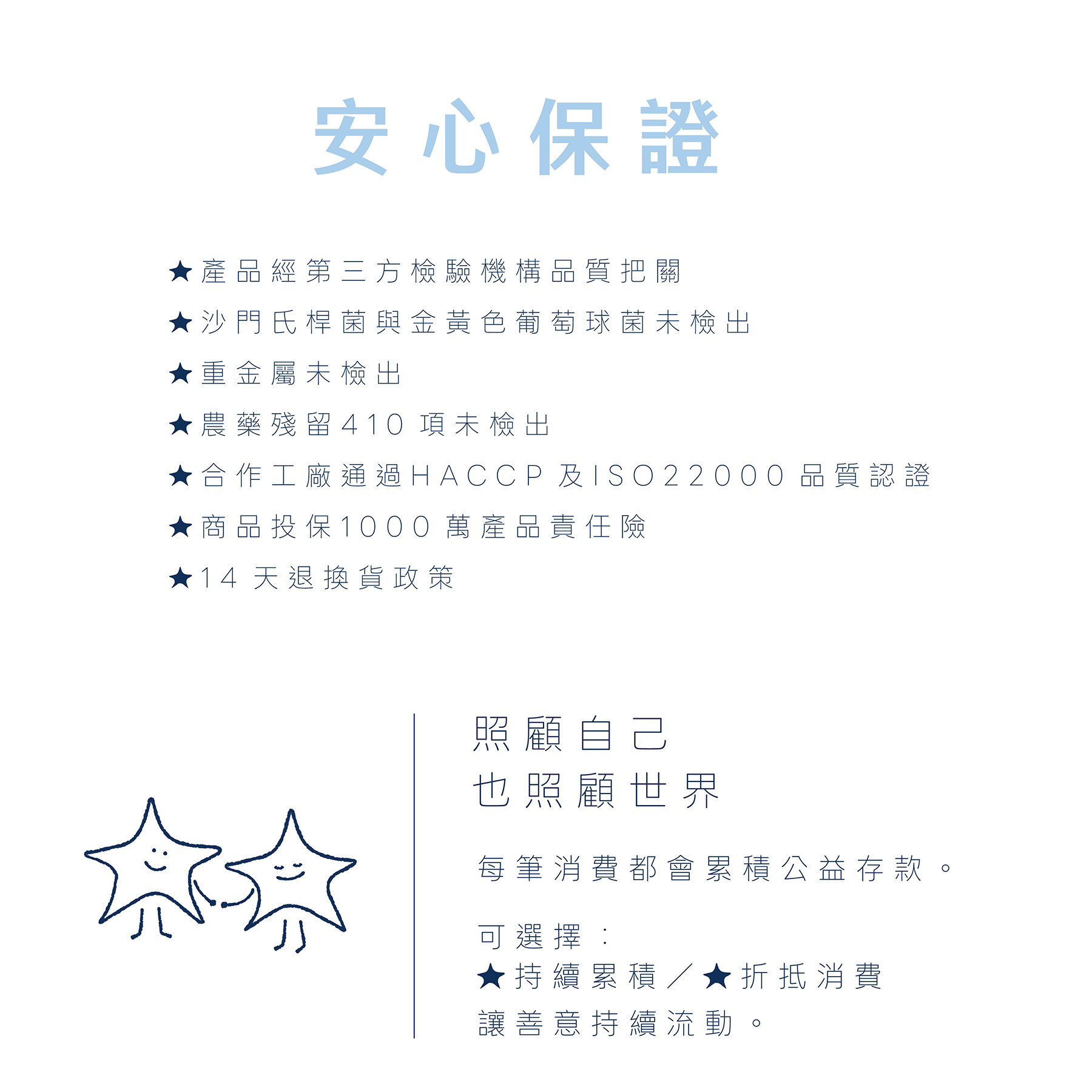 安心保證